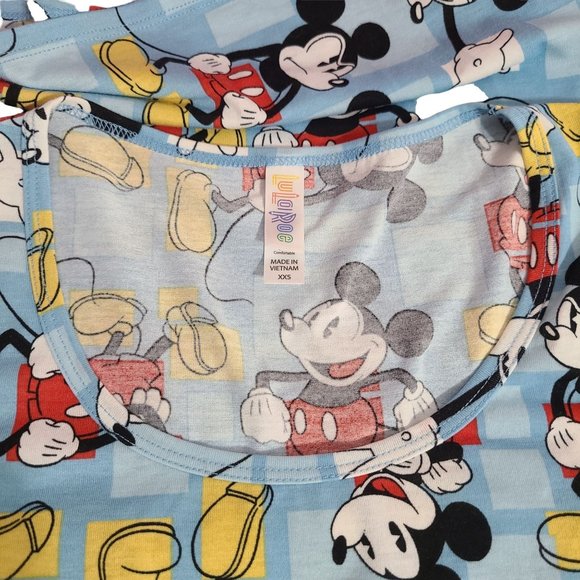 LulaRoe Mickey Mouse tshirt - Picture 3 of 9